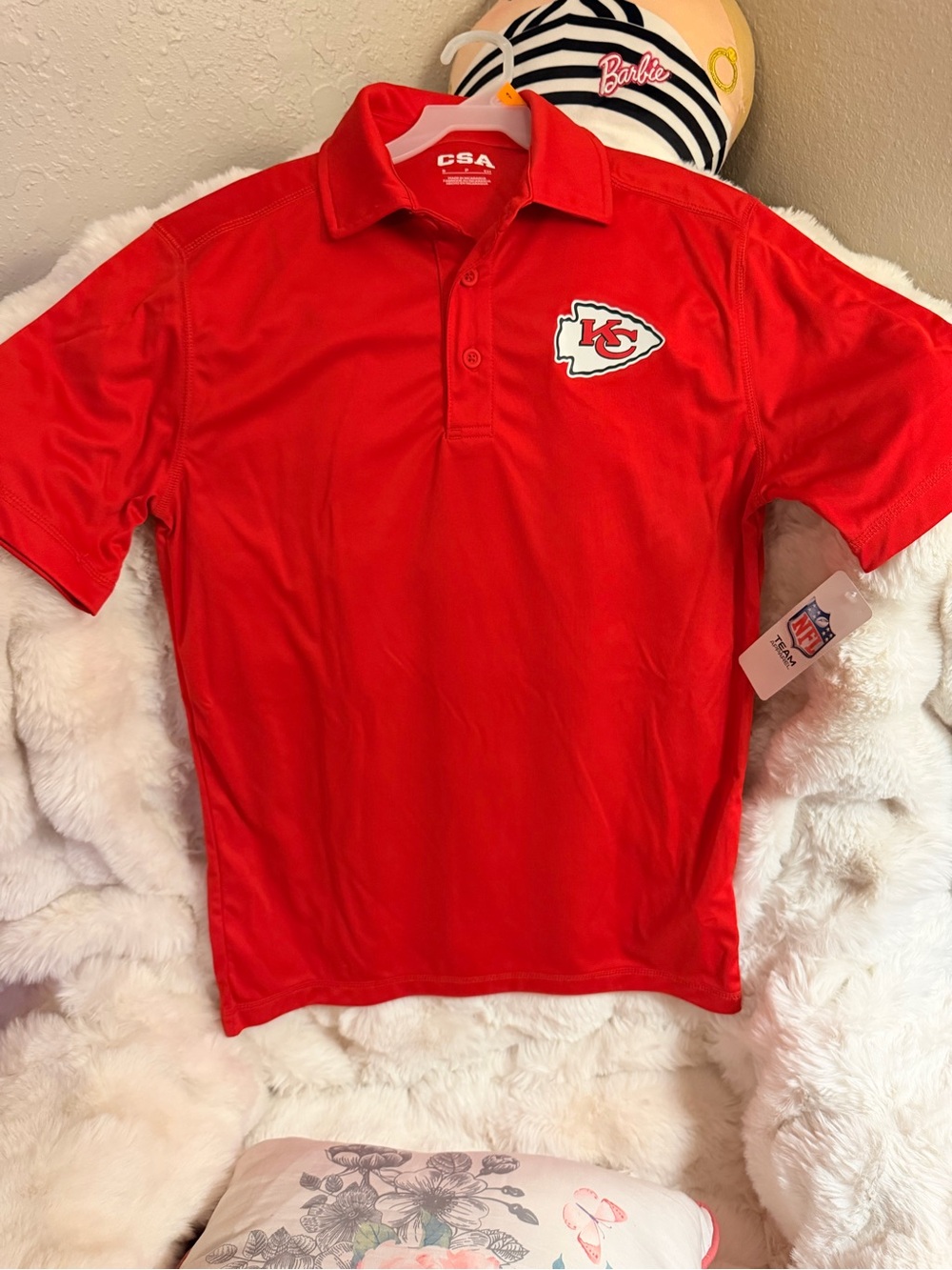 Kansas City Chiefs Red Men's Polo Shirt